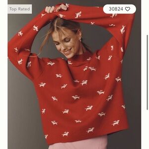 NWT! Carys Mock-Neck Sweater by Maeve